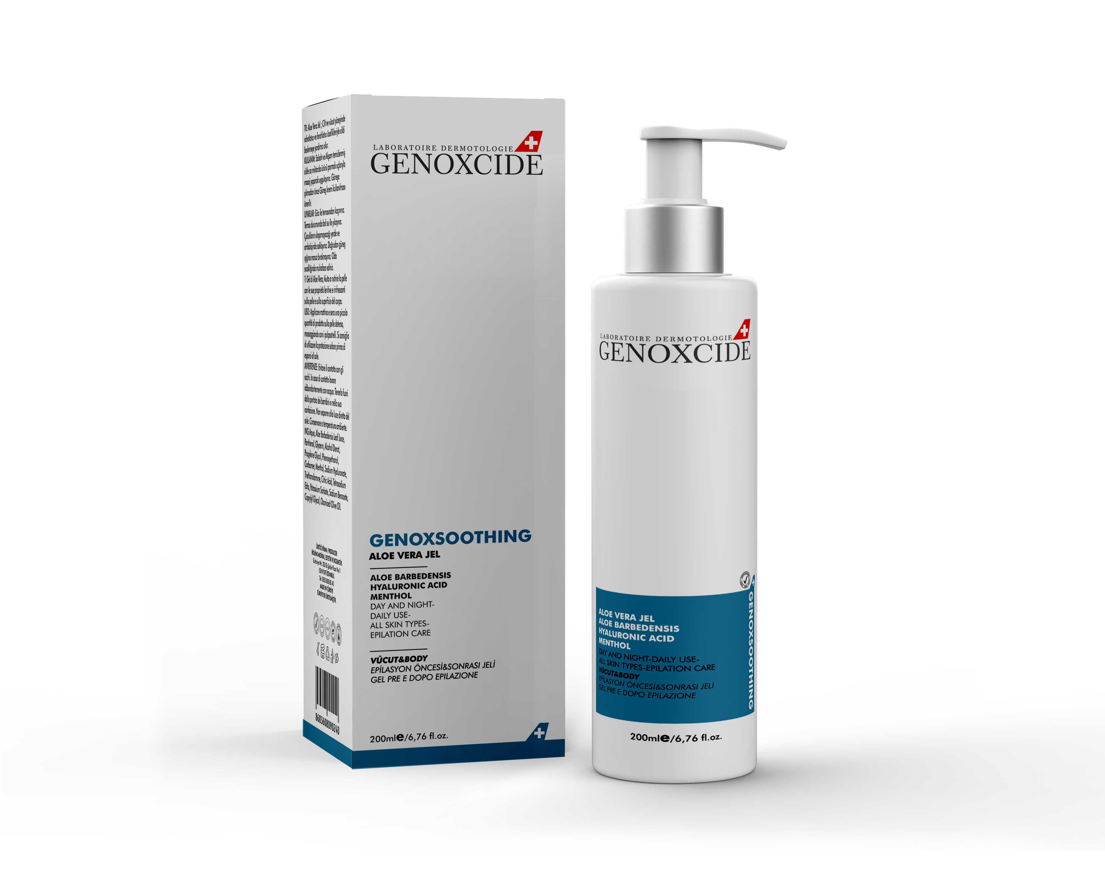 Aloe Vera Jel 200 ml, genoxcide.com